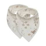 Jollein Slab Bandana - Leafy Dreams - 2 Stuks