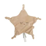 Jollein Schnullertuch Little Star - Biscuit