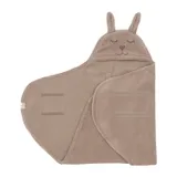 Jollein Wikkeldeken - Milky Coffee - Bunny Cloudy Rib