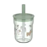 Mepal Little Farm Kinderglas mit Strohhalm Mio - 250 ml