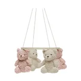 Jollein Teddy Bear Baby Mobile - Wild Rose / Natural