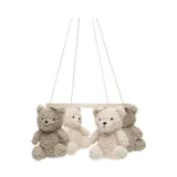 Jollein Teddy Bear Baby Mobile - Olive Green / Natural