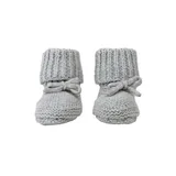 Lodger Knit Pantoffeln - 0-6 Monate - Steel