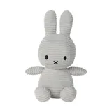 Miffy Corduroy Kuscheltier - 23 cm - ECO - Soft Grey