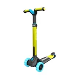 BERG Nexo Roller Faltbar Mit Beleuchtung - Lime