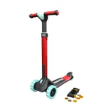 BERG Nexo Roller Faltbar Mit Beleuchtung + Magnetdeck - Red