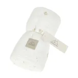 Nanami Swaddle - Whale - 100 x 135 cm - Off-White/Eucalyptus