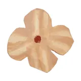 Ferm Living Wandhaak - Poesie Hand-carved Hook - Rose