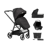 Puck Kinderwagen 3-in-1 – Fleur – Ebony