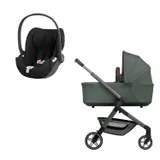 Joolz Hub 2 Kinderwagen 2-in-1 - Forest Green & Cybex Cloud T Plus Autositz