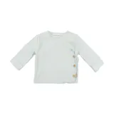 Bamboom Overslagshirt - 1 Mnd - Sky Grey