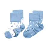 KipKep Bleib-Söckchen Party Blue 0-6 Mte