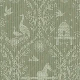 Eijffinger Behang - Tiny Treasures - Groen