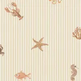 Eijffinger Behang - Tiny Treasures - Beige / Zand