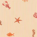 Eijffinger Behang - Tiny Treasures - Oranje / Terracotta