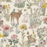 Eijffinger Behang - Tiny Treasures - Pastel Ecru