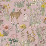Eijffinger Behang - Tiny Treasures - Pastel Roze