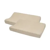 Meyco Wickelunterlagenbezug Uni - 2 Stück - Sand