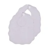 Meyco Baby Wavy Lätzchen Mit Klettverschluss - 2 Stück - Frottee - Soft Lavender