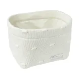 Meyco Knots Kommodenkörbchen Medium Off White