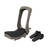 Urban Iki Junior Fietsstoeltje - Suzume Grey/Bincho Black - Zonder Montagekader