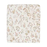 Jollein Bloomy Spannbettlaken - 70/75 x 140/150 cm - Jersey