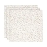 Jollein Bloomy Hydrophiles Tuch - Klein - 3 Stück - 70 x 70 cm