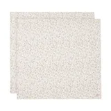 Jollein Bloomy Hydrophiles Tuch - Groß - 2 Stück - 115 x 115 cm