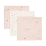 Jollein Hydrofiele Monddoekjes - 3 Stuks - Pretty Picnic 