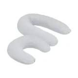 Doomoo Stillkissen Twisty 2-in-1 - Pearl Grey