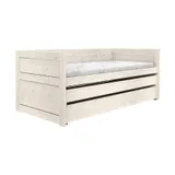 LIFETIME Kidsrooms Original Kajuitbed Met Logeerbed - White Wash