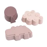 Done by Deer Silikonformen - Happy Clouds - 3er Set - Powder