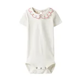 Lil’ Atelier Rose Tan Romper - Maat 56 - Coconut Milk