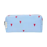 Studio Noos Etui - Puffy - Light Blue Hearts