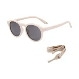 Maesy Kleinkinder und Vorschulkinder Sonnenbrille - Bowi - 1 bis 3 Jahre - Beige Ecru