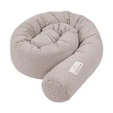 Julius Zöllner Bettschlange  - Waffelpiqué - Nougat - 180 cm