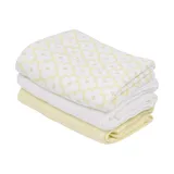 Lodger Swaddler - 3 Stuks - 70 x 70 cm - Matcha Butter 