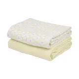 Lodger Swaddler - 2 Stuks - 110 x 110 cm - Matcha Butter