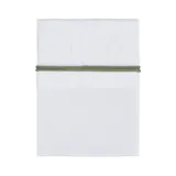 Baby's Only Wieglaken Wit / Urban Green 80 x 100 cm