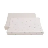 Baby's Only Tender Wickelunterlagenbezug - 2-pack - Linen / Clover - 45 x 70 cm