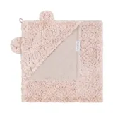 Baby's Only Snow Einschlagdecke mit Ohren - Altrosa
