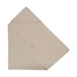 Bamboom 4‑Seizoenen Kasjmiermix Omslagdoek met Capuchon - 80×80cm - Sand