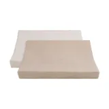 Baby's Only Tender Wickelunterlagenbezug - 2-pack - Beige / Linen - 45 x 70 cm