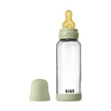 BIBS Fles - Medium Flow - 240 ml - Glas/Latex - Sage