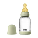BIBS Fles - Slow Flow - 120 ml - Glas/Latex - Sage
