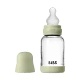 BIBS Flasche - Slow Flow - 120 ml - Silikon/Glas - Sage