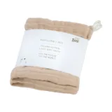 Baby Bello Hydrophiles Mundtuch - 2 Stück - Toasted Almond
