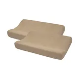 Meyco Wickelunterlagenbezug Uni - 2 Stück - Taupe