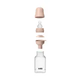Bibs Fles - Slow Flow - 150 ml - Silicone - Blush