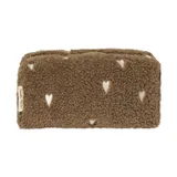 Studio Noos Teddy Hearts Etui - Braun